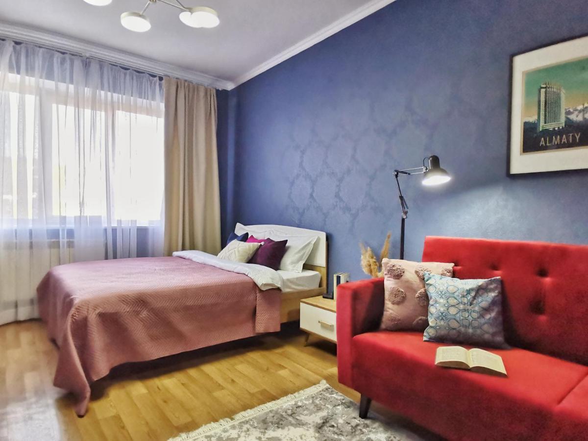 Квартира Коктобе С Видом На Горы Apartment Almaty Luaran gambar
